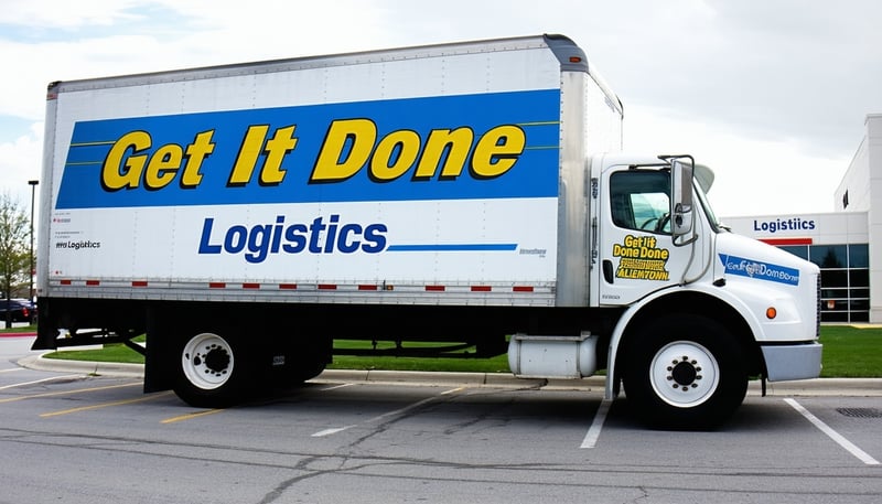 Get It Done Logistics delivery vehicle in Allentown, PA Get It Done Logistics delivery vehicle in Allentown, PA